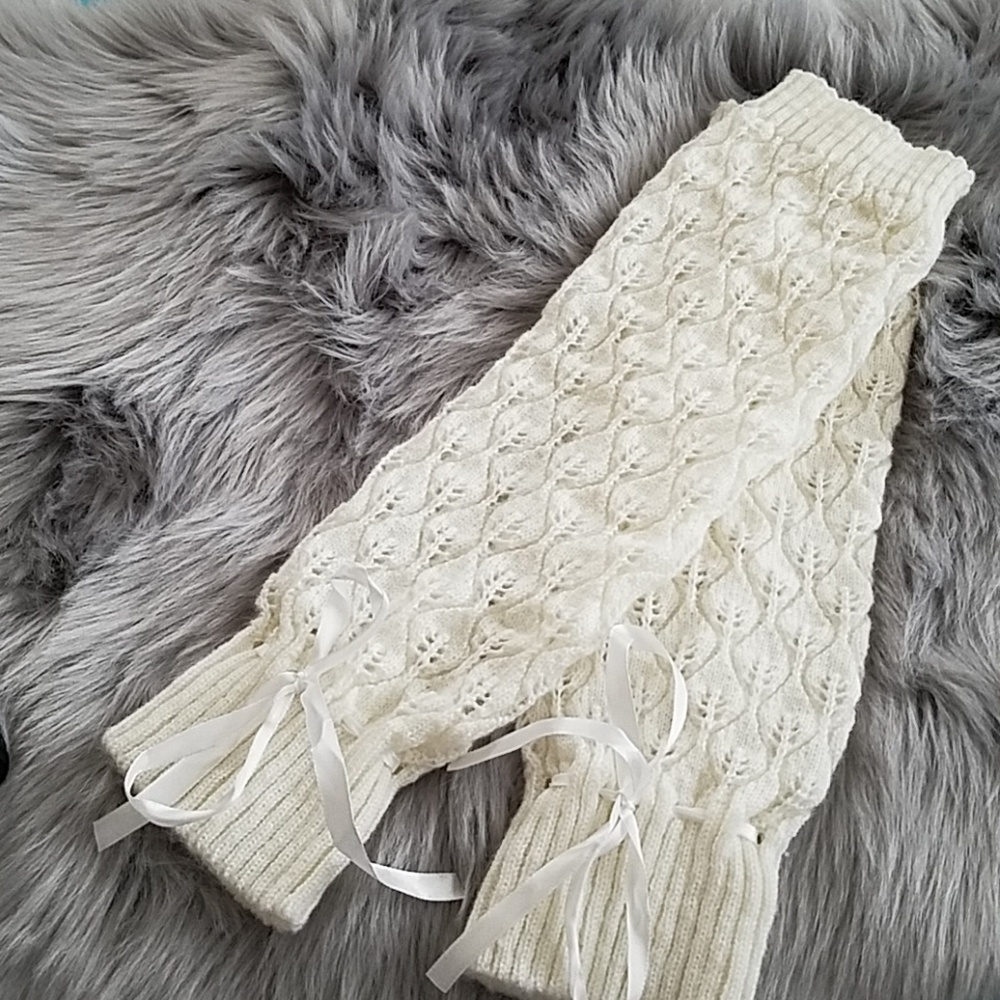 Ivory Leg Warmers
